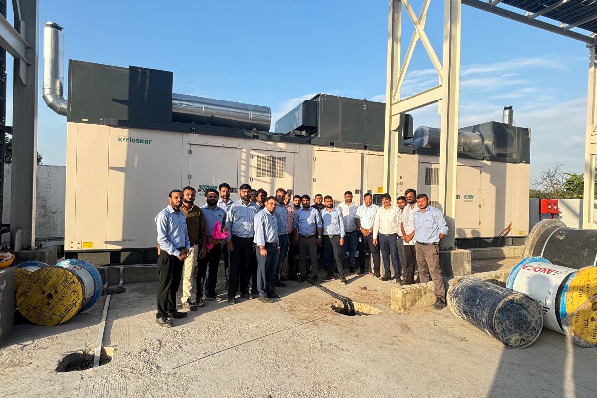 High-performance Diesel Genset installed at a client site